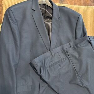 Men’s Navy Blue Calvin Klein Suit